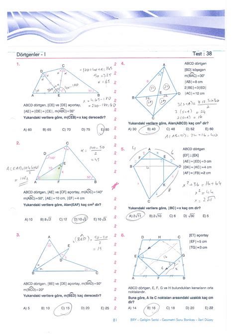 Birey c geometri çözümleri pdf